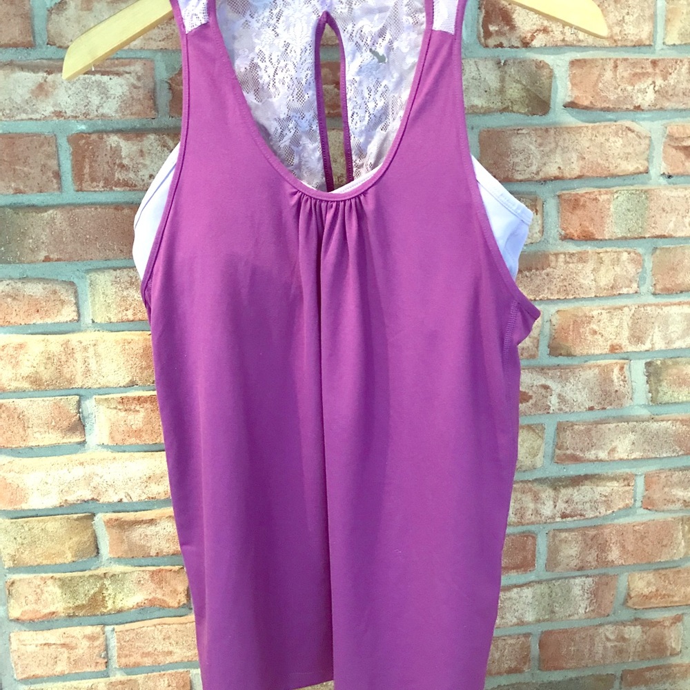 Calia by Carrie Underwood Double Layer Tank